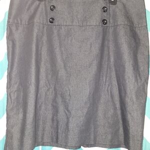 AGB Charcoal Pencil Skirt